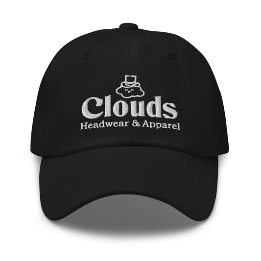 Classic Clouds Cap in Black