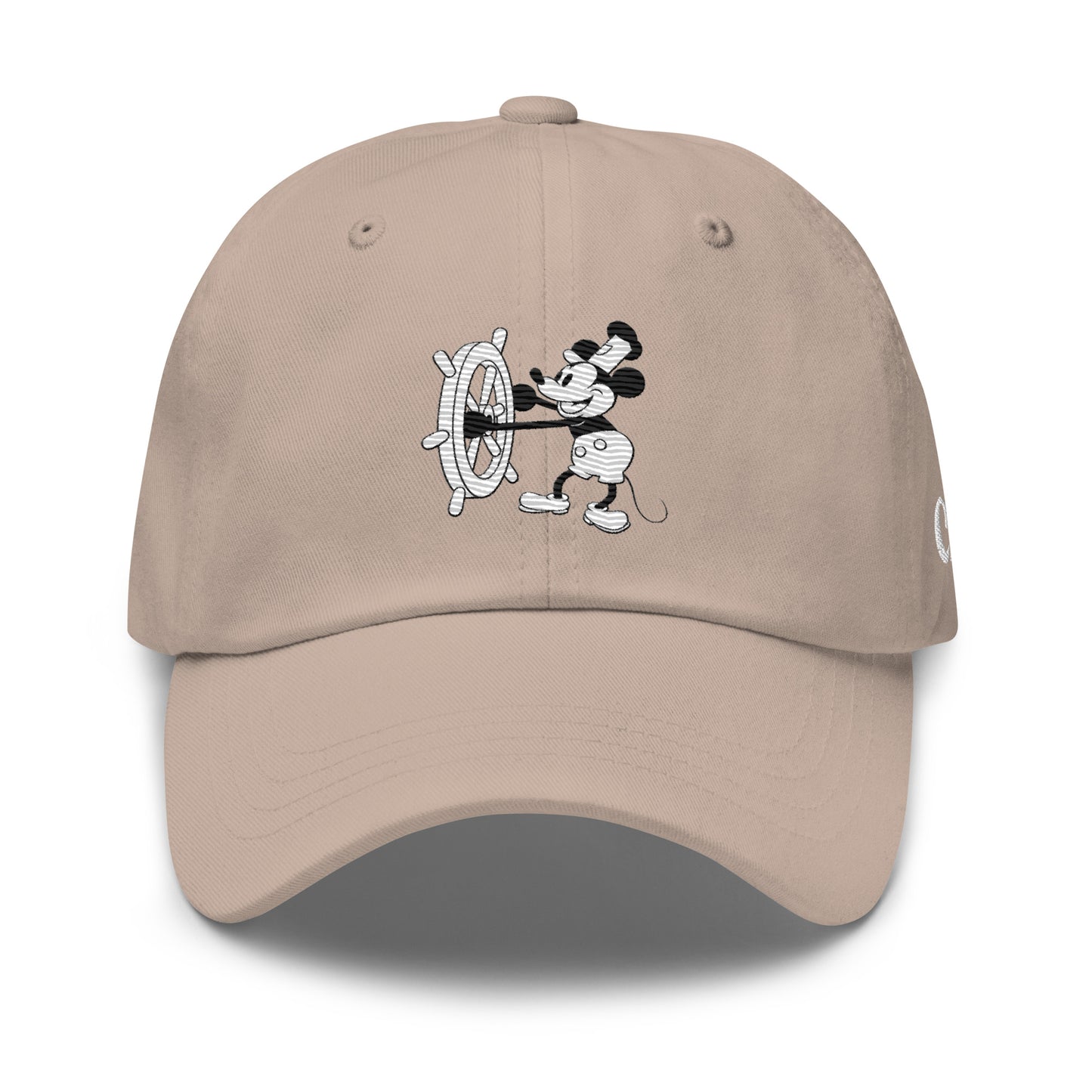 Steamboat Willie X Clouds Dad Cap in Beige