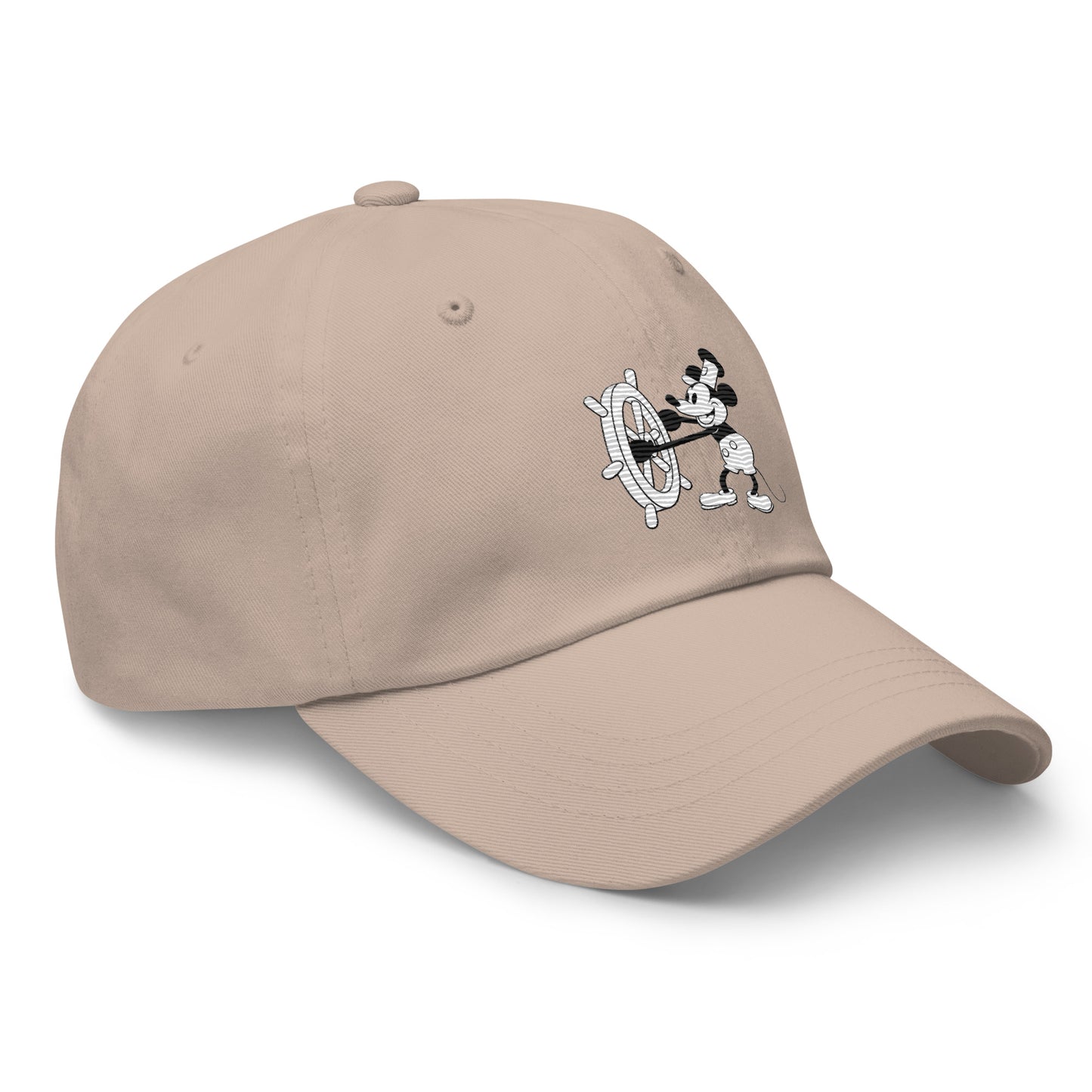 Steamboat Willie X Clouds Dad Cap in Beige