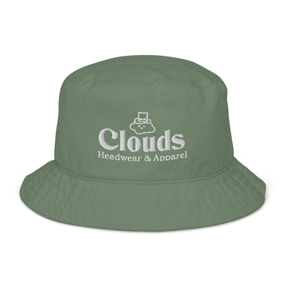 Classic Clouds Bucket Hat in Olive