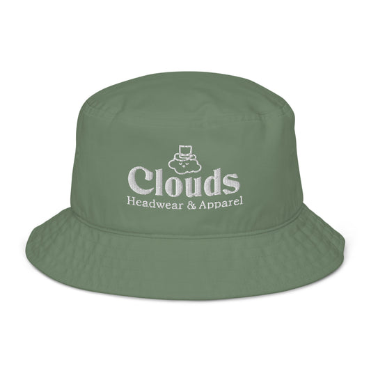 Classic Clouds Bucket Hat in Olive