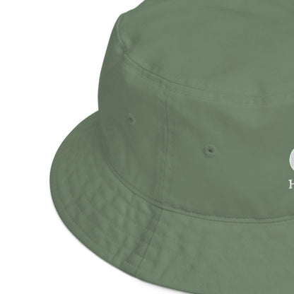 Classic Clouds Bucket Hat in Olive