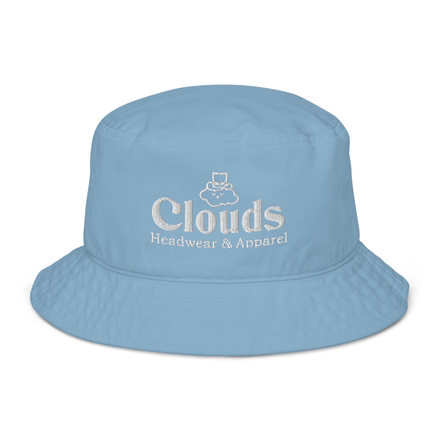 Classic Clouds Bucket Hat in Blue