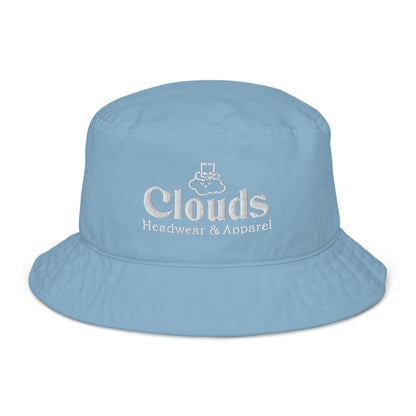 Classic Clouds Bucket Hat in Blue