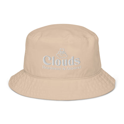 Classic Clouds Bucket Hat in Peach