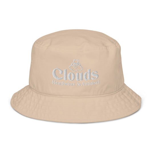 Classic Clouds Bucket Hat in Peach