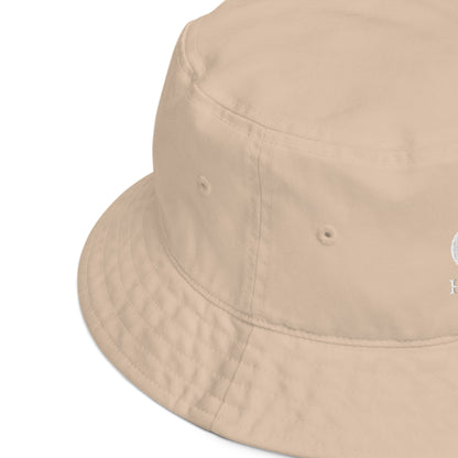 Classic Clouds Bucket Hat in Peach